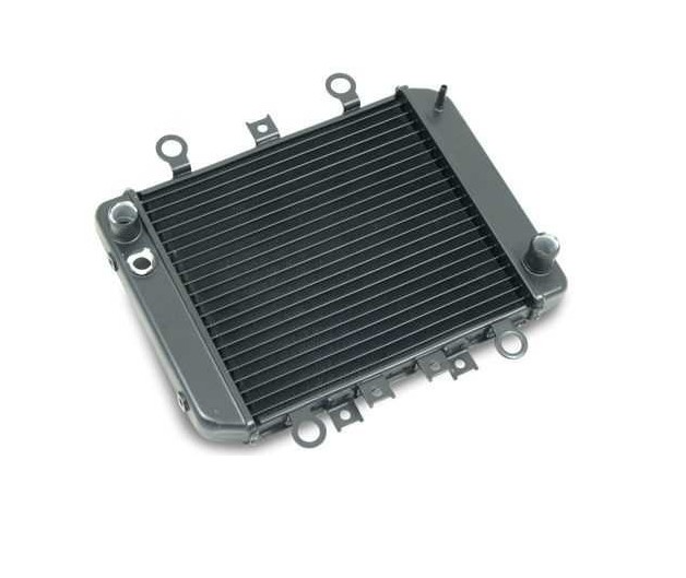 RADIATEUR D'EAU DE REMPLACEMENT EN ALUMINIUM TYPE ORIGINE POUR KAWASAKI ER5 1996 À 2006 BRAZOLINE / RBRA1252