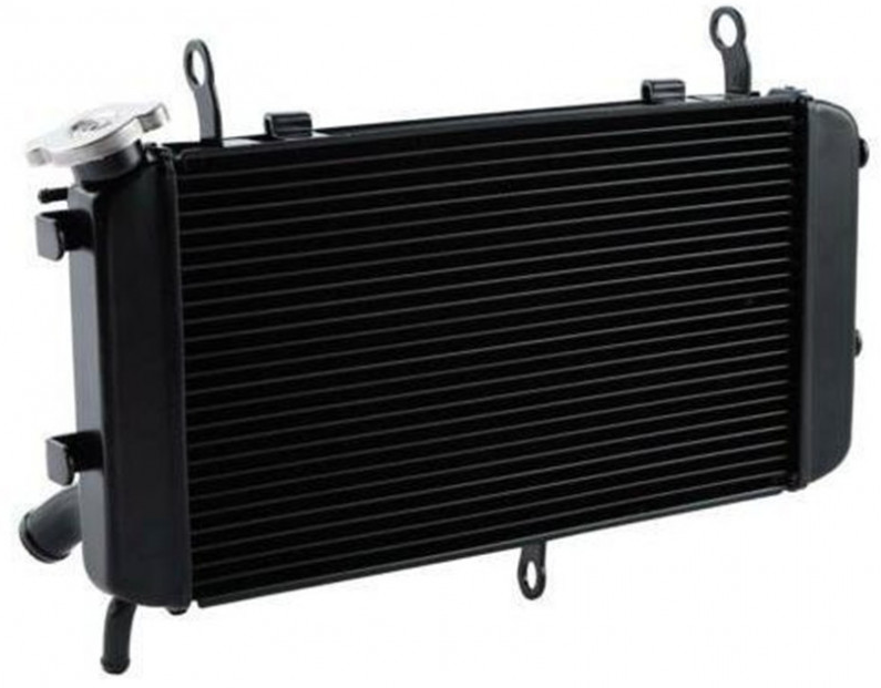 RADIATEUR D'EAU DE REMPLACEMENT EN ALUMINIUM TYPE ORIGINE POUR SUZUKI GSX-S750 ET GSX-R750 2018 À 2023 BRAZOLINE / RBRA5053