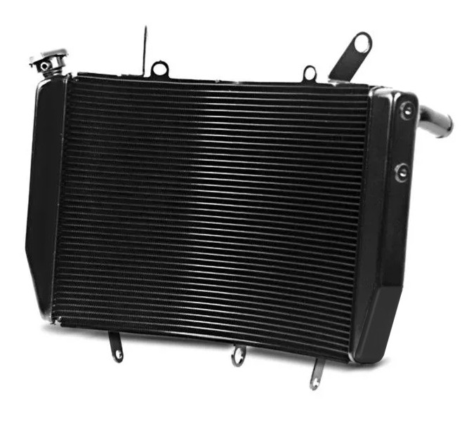 RADIATEUR D'EAU DE REMPLACEMENT EN ALUMINIUM TYPE ORIGINE POUR YAMAHA R6 2008 À 2022 BRAZOLINE / RBRA5024