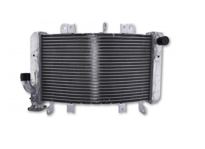 RADIATEUR D'EAU DE REMPLACEMENT EN ALUMINIUM TYPE ORIGINE POUR SUZUKI 1300GSXR HAYABUSA 2008 À 2017 BRAZOLINE / RBRA5023