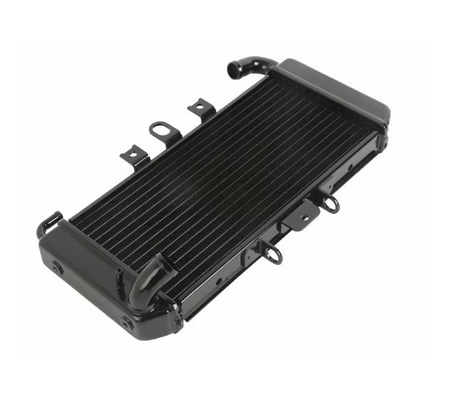 RADIATEUR D'EAU DE REMPLACEMENT EN ALUMINIUM TYPE ORIGINE POUR YAMAHA FZS600 FAZER 1998 À 2003 BRAZOLINE / RBRA3263