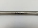 GUIDON RENTHAL 749 ROAD WIDE DIAMÈTRE 22MM ALUMINIUM ANODISÉ TITANIUM LOGO NOIR / 749-02-TT