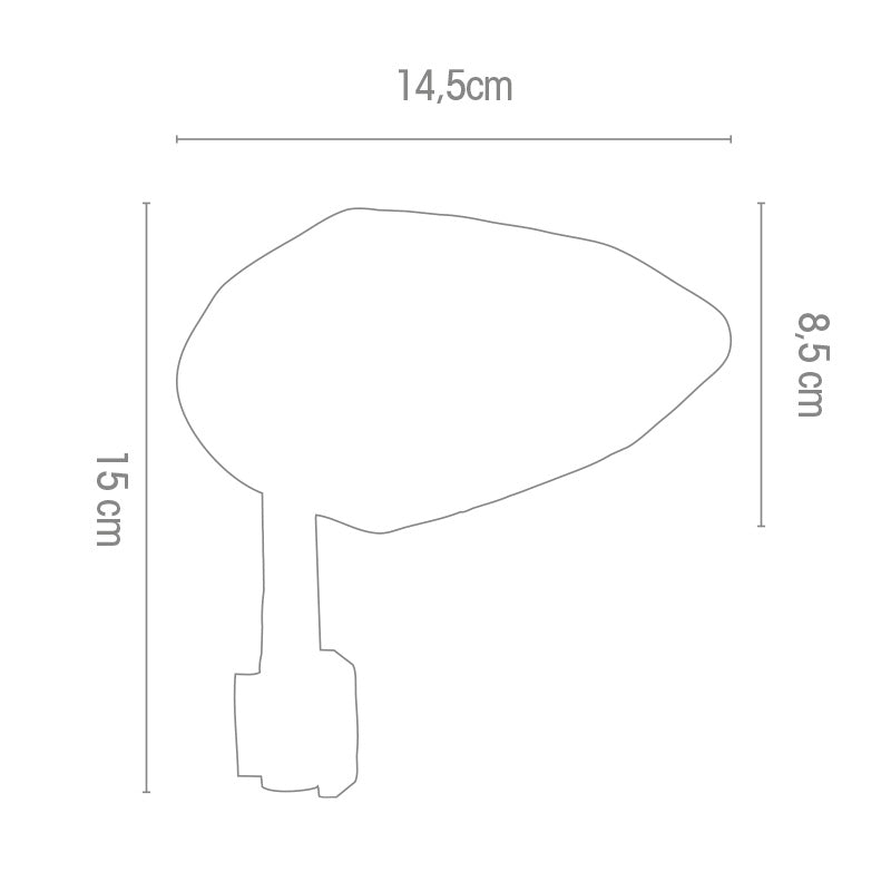 RÉTROVISEUR CHAFT "ONLY HANDLE" EMBOUT DE GUIDON RÉVERSIBLE HOMOLOGUÉ / IN1032