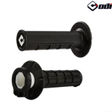 POIGNÉES ODI EMIG V2 LOCK-ON SEMI-GAUFRÉ MX LONGUEUR 125MM NOIR / ROH36HWB