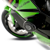 TAMPONS DE PROTECTION KAWASAKI ZX4R ET ZX4RR 2023 À 2025 AÉRO R&G RACING / RRCP0504BL