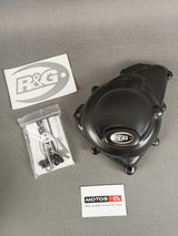 COUVRE CARTER GAUCHE YZF-R3 YZF-R25 MT03 MT125 MT25 YAMAHA R&G RACING / RRECC0184BK