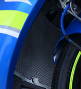 GRILLE PROTECTION DE RADIATEUR D'EAU SUZUKI GSX-R1000 2017 À 2021 ET GSX-R1000R 2017 À 2021 R&G RACING / RRRAD0216BK