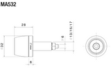 EMBOUTS DE GUIDON RIZOMA BI-COULEURS DISPONIBLES EN 6 COLORIS / RRMA532R RRMA532U RRMA532D RRMA532G RRMA532B RRMA532A