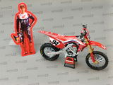 MINIATURE MOTOCROSS HONDA HRC 450CRF-R N°94 KEN ROCZEN 1/12ÈME / RN085-58263