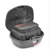 TOP CASE GIVI MONOLOCK 45LITRES AVEC PLATINE+DOSSERET+FILET+TAPIS INTERNE / B45+