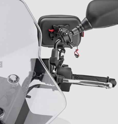 SACOCHE DE GPS OU TÉLÉPHONE UNIVERSELLE AVEC FIXATION POUR MOTO SCOOTER QUAD VÉLO GIVI / RGS954B