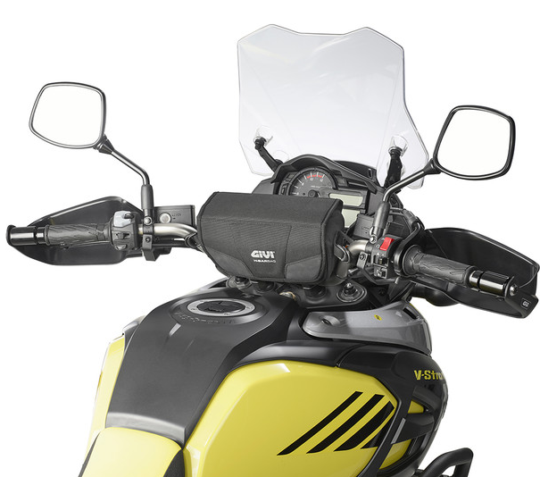 SACOCHE UNIVERSELLE GUIDON GIVI 3 LITRES AVEC SANGLES / T516