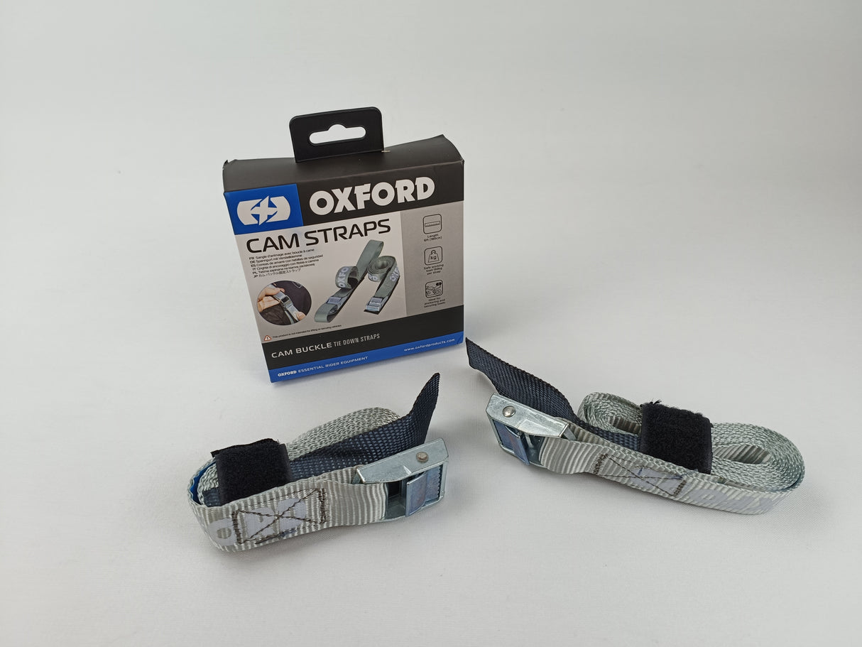 SANGLES D'ARRIMAGE X2 POUR BAGAGES 1.80METRES OXFORD / OX745