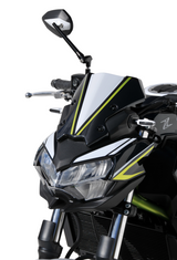 SAUTE VENT ERMAX POUR Z650 KAWASAKI 2020 À 2021 BLANC-NOIR-VERT / RE1503S78-SE