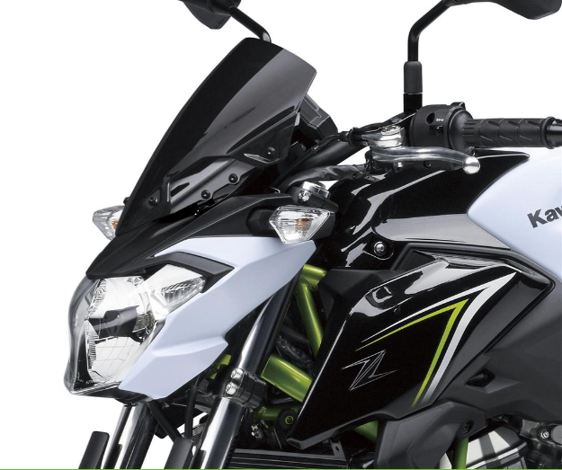 SAUTE VENT KAWASAKI Z650 FUMÉ 2017 À 2019 ACCESSOIRE OEM / 999941096