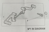 SELECTEUR DOUBLE BRANCHE NT650V DEAUVILLE 1998 À 2005 HONDA / 08U74-MBL-800