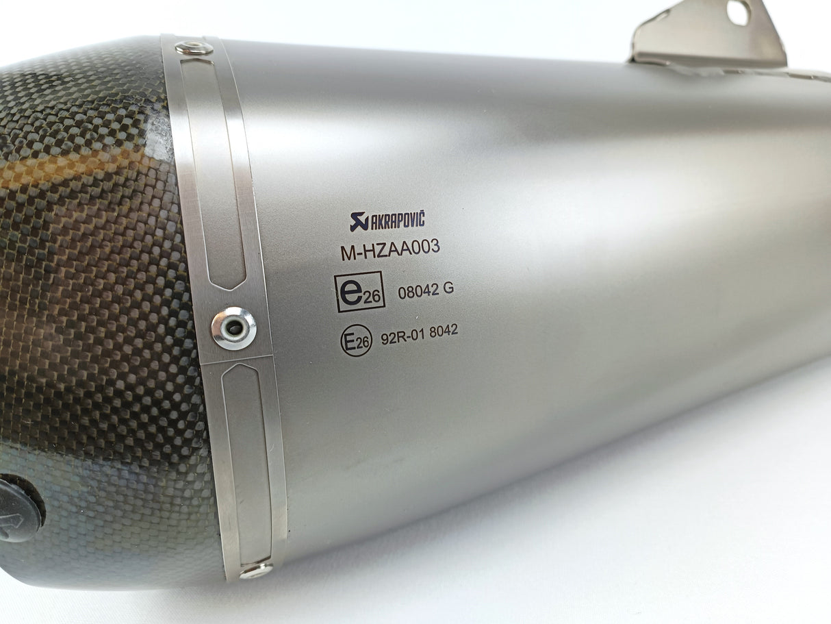 SILENCIEUX AKRAPOVIC TITANE ZZR1400 CÔTÉ GAUCHE SEUL HOMOLOGUÉ 2012 À 2020 KAWASAKI / M-HZAA00302TL/1