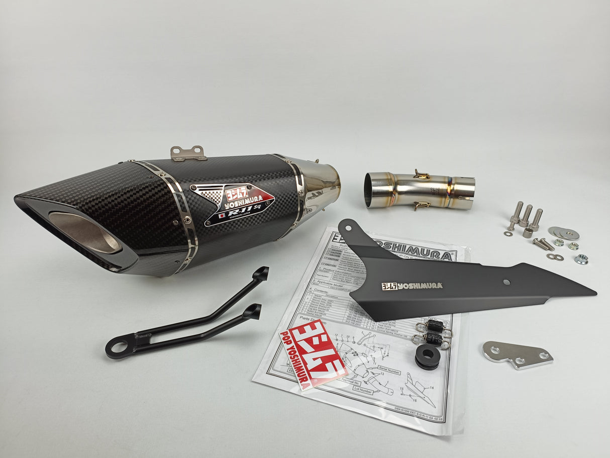 SILENCIEUX YOSHIMURA R11SQ INOX METAL MAGIC HOMOLOGUÉ GSX-S 1000 ET GSX-S 1000 F 2016-2020 SUZUKI / 1F0-196-L12G0