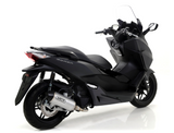 SILENCIEUX ARROW URBAN NICHROM EMBOUT NOIR FORZA 125 2015 À 2020 HONDA / 53508XN