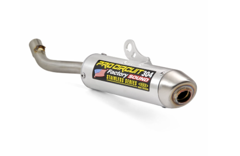 SILENCIEUX PRO CIRCUIT 304 EN ALU POUR XX125-XE125 FANTIC 2021 À 2022 ET 125YZ YAMAHA 2005 À 2021 / RPSY02125-SE