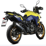 SILENCIEUX SPEED EDGE INOX NOIR HOMOLOGUÉ V-STROM 800DE 2023-2024 V-STROM 800SE ET 800DE RALLY 2024 MIVV / S.061.LRB