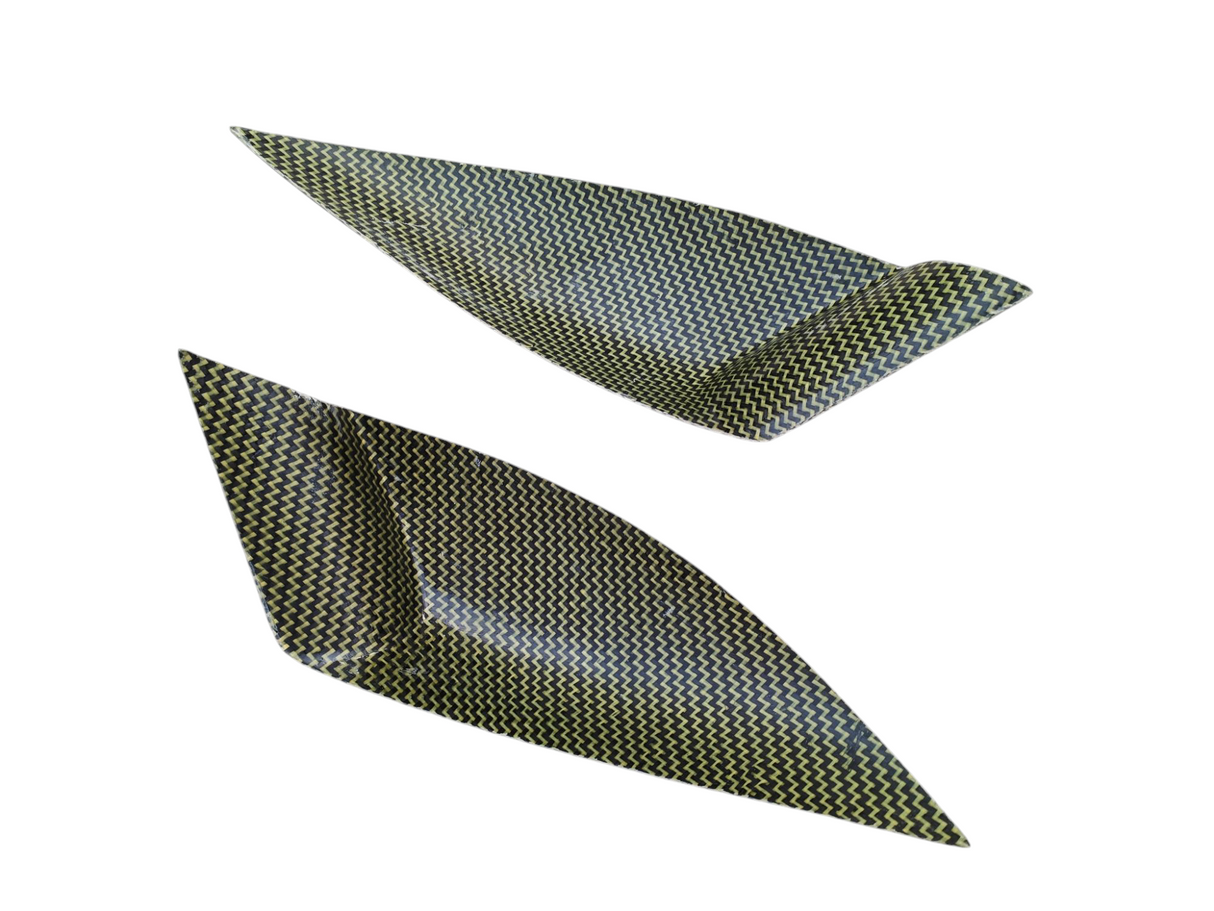 PROTECTIONS DE RESERVOIR "SLIDERS" CARBONE-KEVLAR HONDA CBR1000RR 2008 A 2011 / CBR1000/2