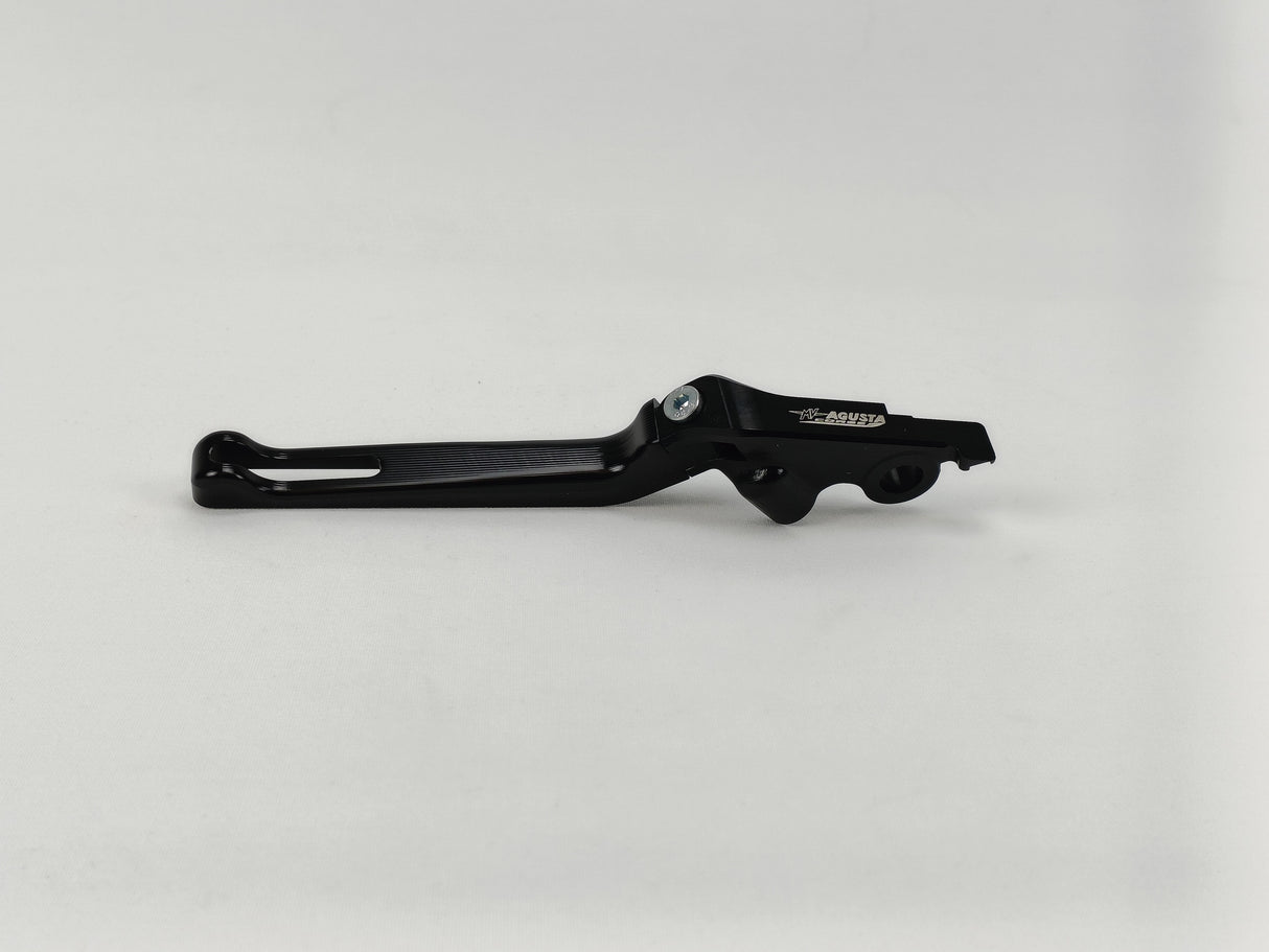 LEVIER FREIN ALU USINÉ REPLIABLE NOIR MV AGUSTA F4 ET B4 MV CORSE / SPLBA002BF