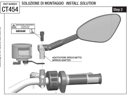 KIT DE MONTAGE RESERVOIR FLUIDE RIZOMA / RRCT454B