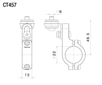 KIT DE MONTAGE RESERVOIR FLUIDE RIZOMA / RRCT457B
