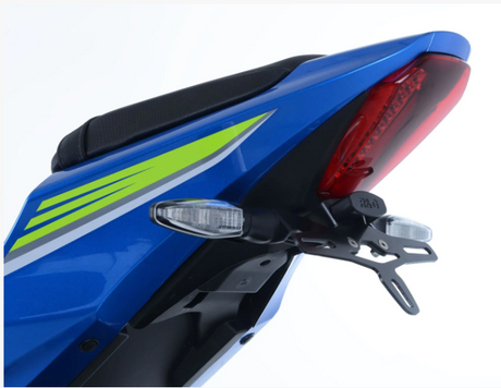 SUPPORT DE PLAQUE SUZUKI GSX-R 1000 2017 À 2021 ET GSX-R 1000R 2017 À 2021 R&G RACING / RRLP0222BK