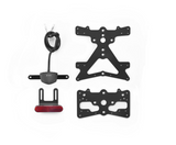 SUPPORT DE PLAQUE KAWASAKI ZX-10R 2021 À 2025 ET ZX-10RR 2017 Á 2023-2025 HOMOLOGUÉ RIZOMA / RRPT326B