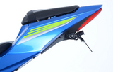 SUPPORT DE PLAQUE SUZUKI GSX-R 1000 2017 À 2021 ET GSX-R 1000R 2017 À 2021 R&G RACING / RRLP0222BK