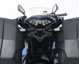 SUPPORT DE PLAQUE KAWASAKI Z1000SX 2014 À 2019 R&G RACING / RRLP0192BK