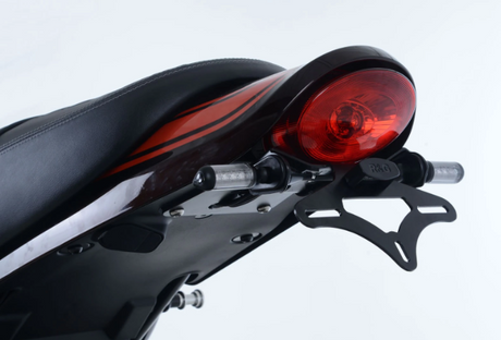 SUPPORT DE PLAQUE KAWASAKI Z900RS 2018 À 2025 R&G RACING / RRLP0242BK