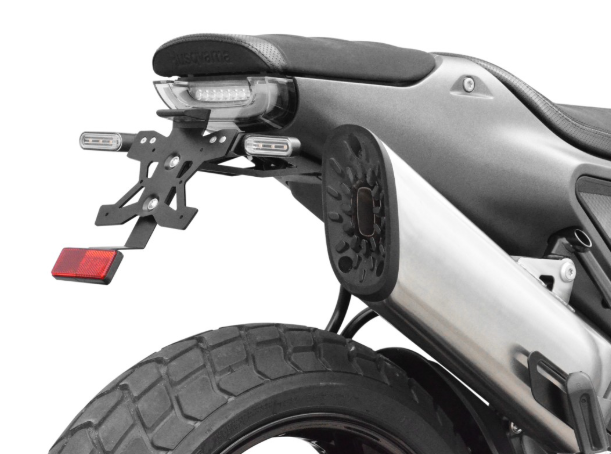 SUPPORT DE PLAQUE HUSQVARNA 801 VITPILEN/SVARTPILEN 2024 À 2025 TOP BLOCK / RTSPEHU07