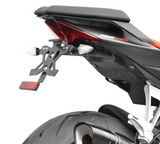 SUPPORT DE PLAQUE APRILIA RS660 2021 À 2023 TOP BLOCK / RTSPEA09