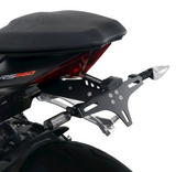 SUPPORT DE PLAQUE APRILIA RS 660 ET TUONO 660 2021 À 2024 R&G RACING / RRLP0299BK