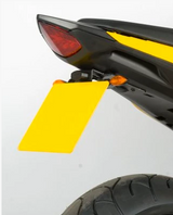 SUPPORT DE PLAQUE HONDA HORNET 600 2011 À 2013 ET CBR600F 2011 À 2012 R&G RACING / RRLP0103BK