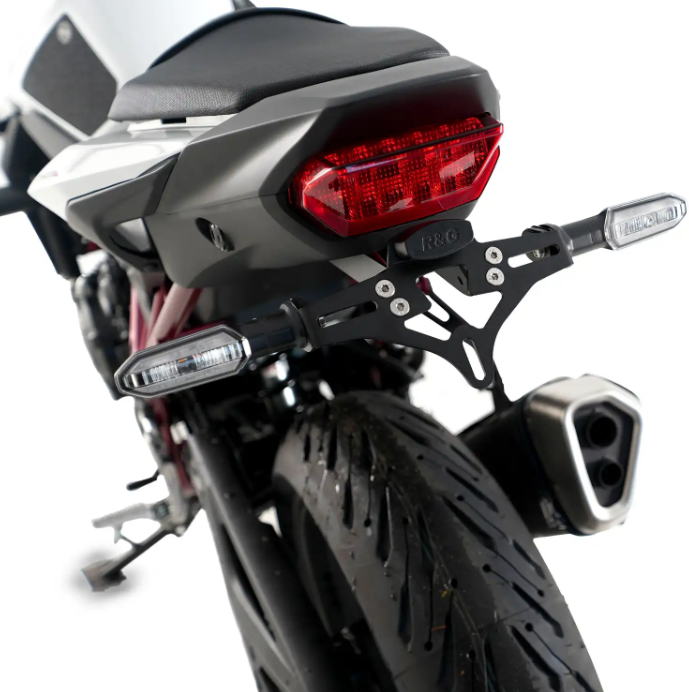 SUPPORT DE PLAQUE HONDA CB750HORNET 2023 À 2024 R&G RACING / RRLP0355BK