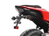 SUPPORT DE PLAQUE HONDA HORNET 750 2023 À 2024-CB500F 2016 À 2023-CB500X 2016 À 2021-CBR500R 2013 À 2024 TOP BLOCK / RTSPEH37