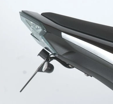 SUPPORT DE PLAQUE KAWASAKI Z800 ET Z800E 2013 À 2016 R&G RACING / RRLP0136BK