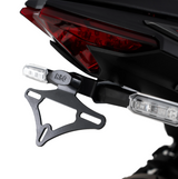 SUPPORT DE PLAQUE KAWASAKI NINJA 500 2024 À 2025 ET Z500 2025 R&G RACING / RRLP0380BK