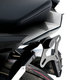 SUPPORT DE PLAQUE KAWASAKI NINJA 1000SX 2020 À 2024 ET NINJA 1100SX 2025 R&G RACING / RRLP0289BK
