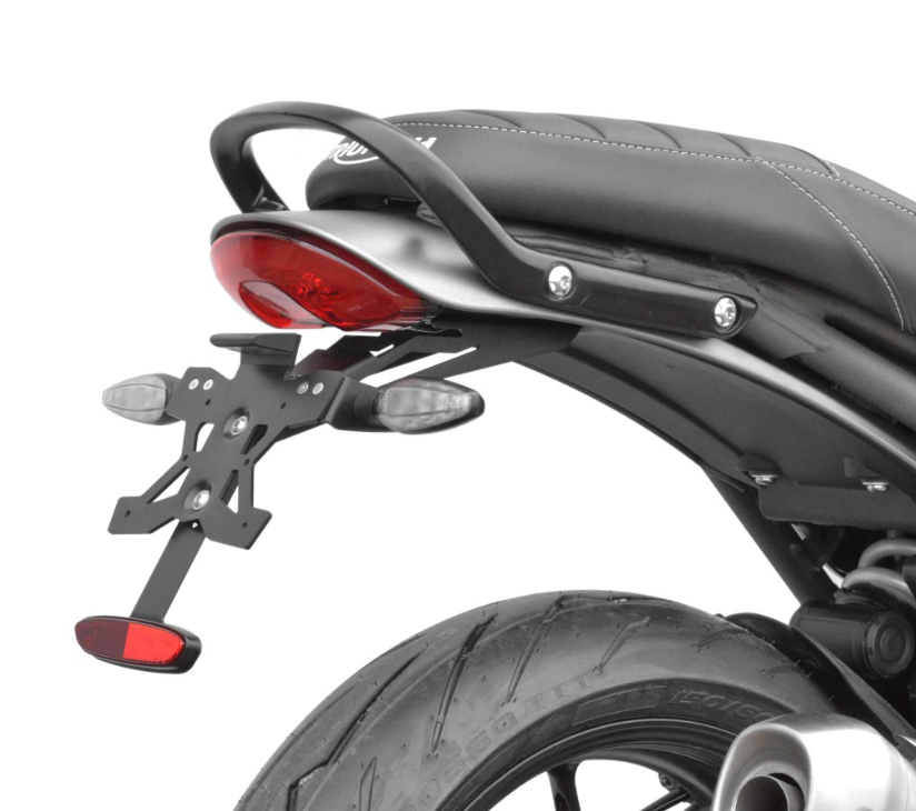 SUPPORT DE PLAQUE TRIUMPH SPEED TWIN 400 2024 À 2025 TOP BLOCK / RTSPET10