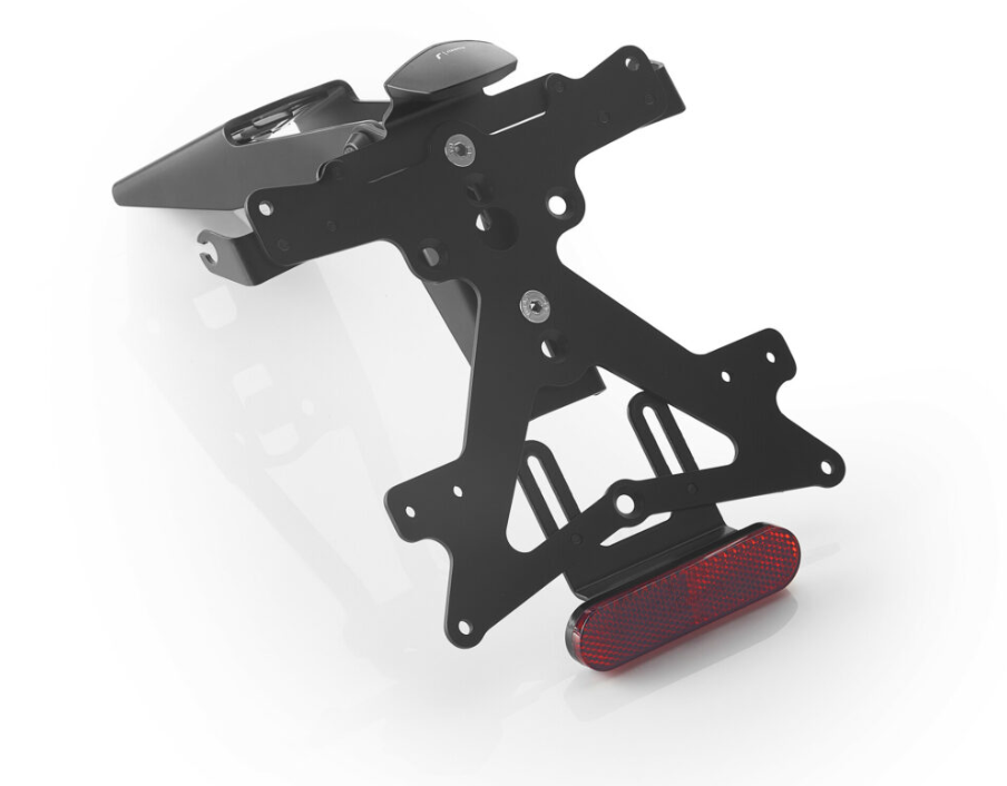 SUPPORT DE PLAQUE KAWASAKI ZX-10R 2021 À 2025 ET ZX-10RR 2017 Á 2023-2025 HOMOLOGUÉ RIZOMA / RRPT326B