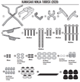 SUPPORT TOP CASE KAWASAKI NINJA 1000SX 2020 À 2024-NINJA 1100SX 2025 GIVI MONORACK FZ / RG4130FZ