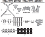 SUPPORT TOP CASE GIVI TRK702-TRK702X 2023 À 2024 BENELLI / RGSR8719