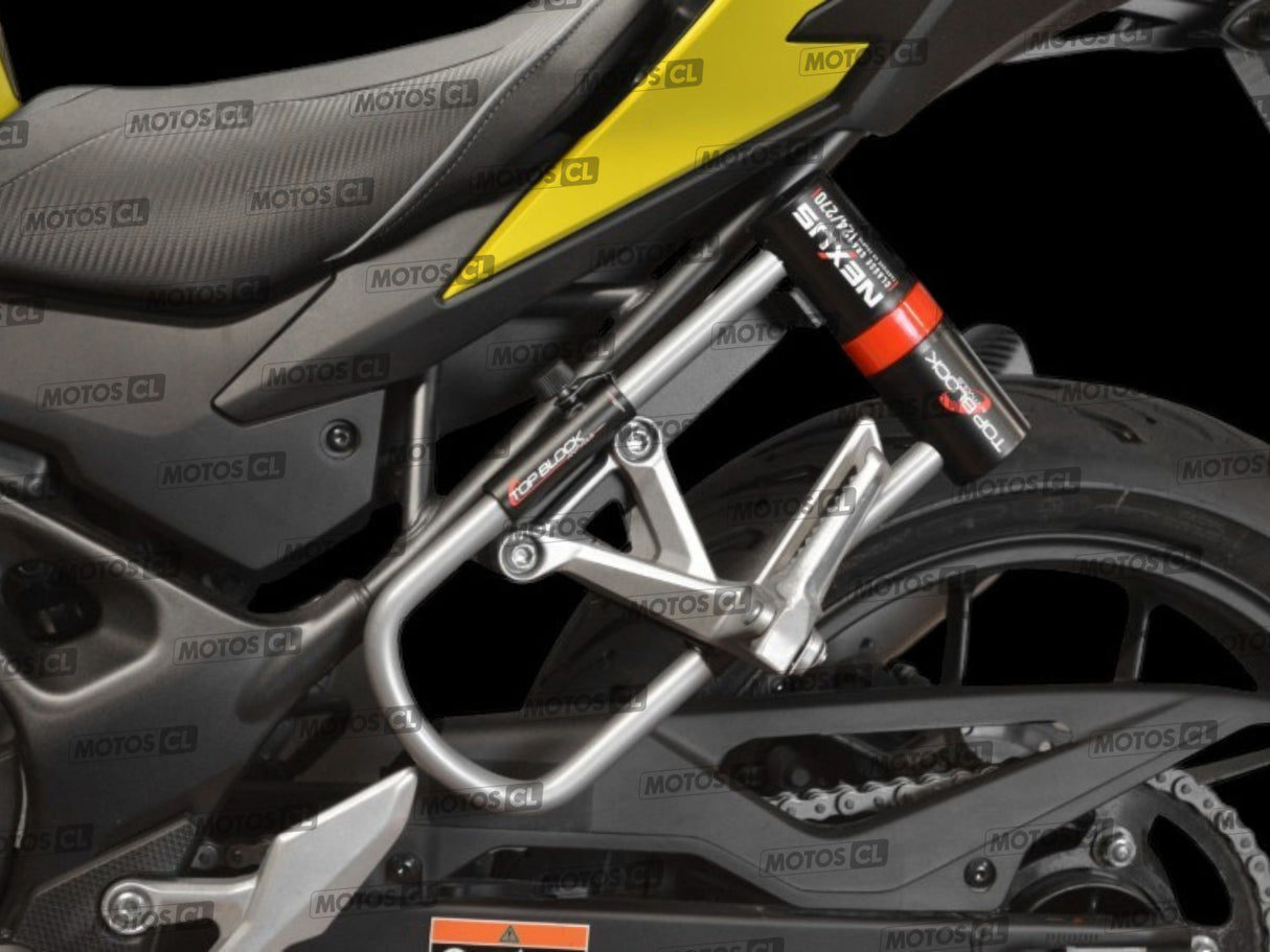 SUPPORT ANTIVOL U SILVER OU NEXUS SPÉCIFIQUE HONDA CB750HORNET CB500F CBR500R HORNET500 TOP BLOCK / RTSUTB_H56