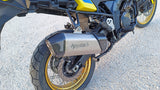 SILENCIEUX HP CORSE SPS CARBON 350 TITANIUM SUZUKI V-STROM1050 2020 À 2025 HOMOLOGUÉ / RHSUSP3501022T-N-AB