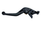 LEVIER DE FREIN SYNTO ABM (BH14) EN ALUMINIUM USINÉ CNC COURT NOIR RÉGLABLE HOMOLOGUÉ BUELL-KAWASAKI-MZ-SUZUKI-TRIUMPH-YAMAHA / RA101054-H15-V12